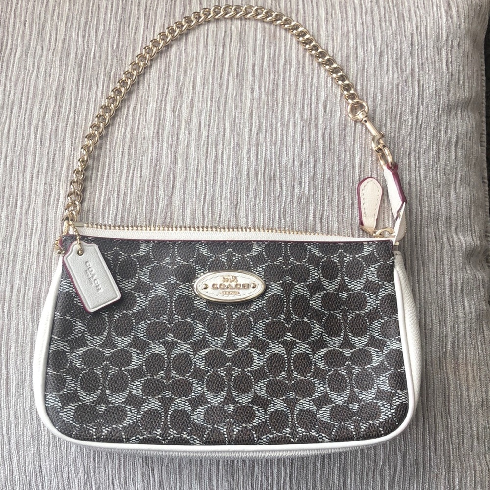Beautiful Coach Chain Wristlet